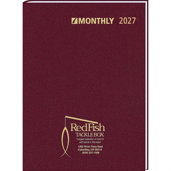 Monthly desk planner with multiple refrence resources... from ASI 61966 HPG / Beacon Promotions HPG Gold