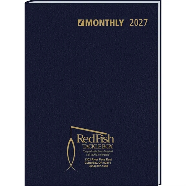 Monthly desk planner with multiple refrence resources... from ASI 61966 HPG / Beacon Promotions HPG Gold