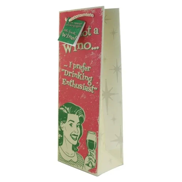 Everyday Wine Gift Bag Collection. Blank.... from ASI 55450 Franmara Inc