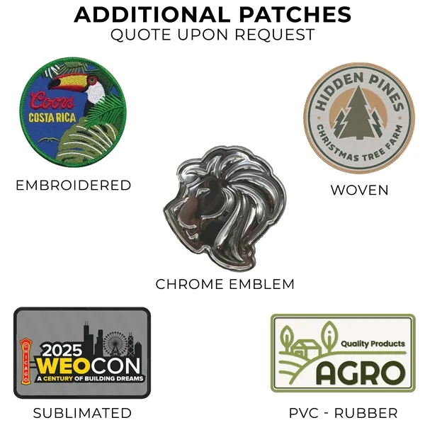 Imperial 7055 6-Panel The Night Owl Performance Rope Cap with leatherette... from ASI 74601 Calico