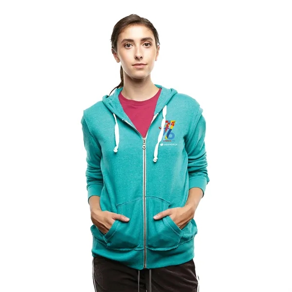 America250 Ladies' Super Soft Whisper Fleece Full Zip Hoodie... from ASI 44900 NC Custom (CI/Lanco) / Lanco ACE USA