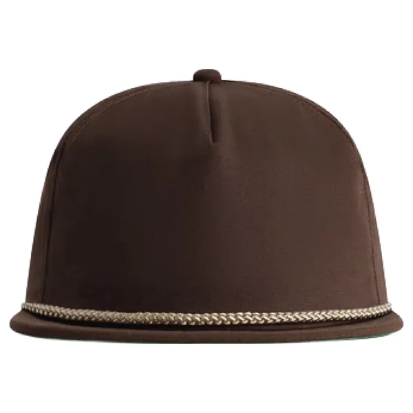 Imperial DNA001 5-Panel Original Rope Cap with leatherette patch or embroidery... from ASI 74601 Calico