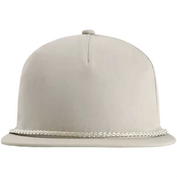 Imperial DNA001 5-Panel Original Rope Cap with leatherette patch or embroidery... from ASI 74601 Calico