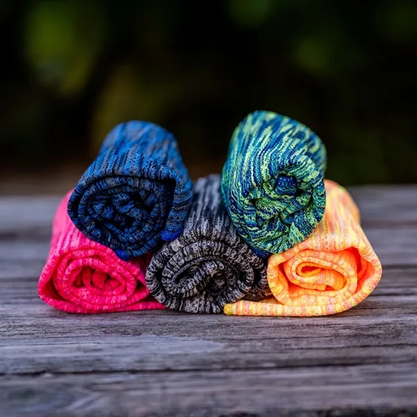 Melange RPET Cooling Towel... from ASI 30208 A P Specialties / AP Specialties