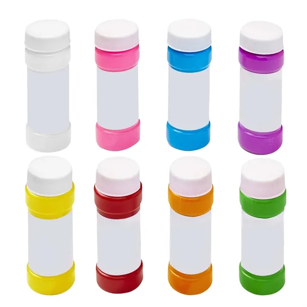 2 ounce bottle of bubbles with digitally printed label.... from ASI 63549 Jornik Manufacturing Corp / Jornik