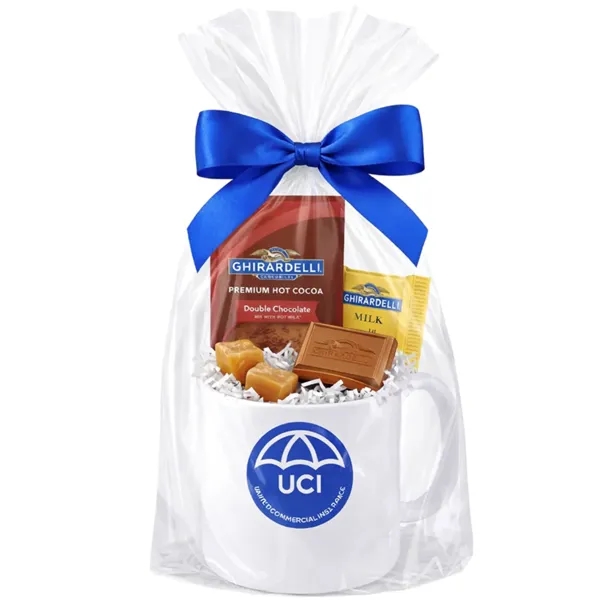 Ghirardelli Hot Cocoa and Chocolate Squares Gift Mug... from ASI 89971 Stuff A Mug