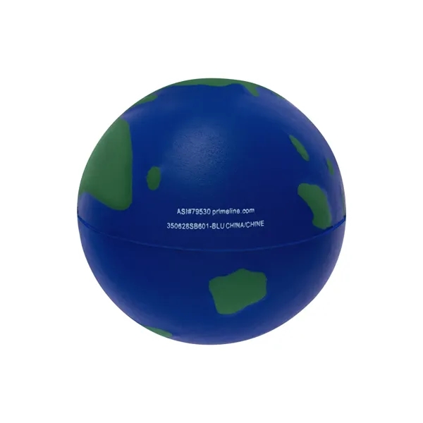 Globe Earth Shape Stress Ball Keychain... from ASI 79530 Prime Line