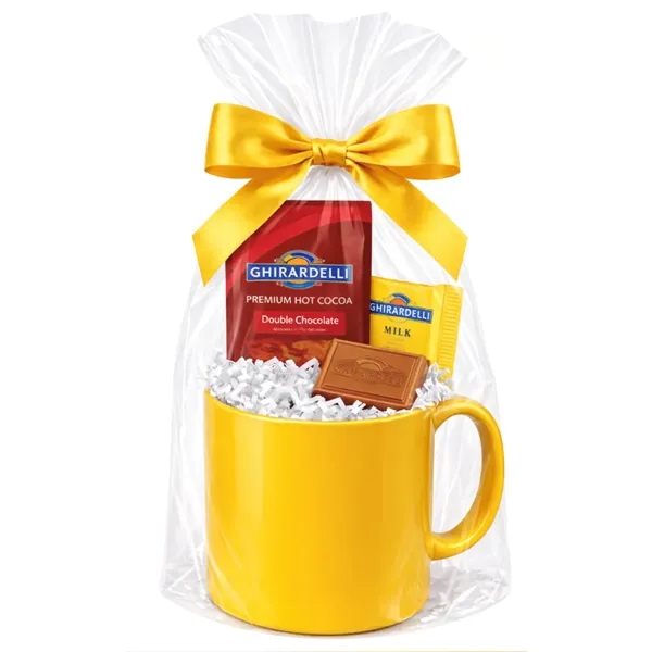 Ghirardelli Hot Cocoa and Chocolate Squares Gift Mug... from ASI 89971 Stuff A Mug