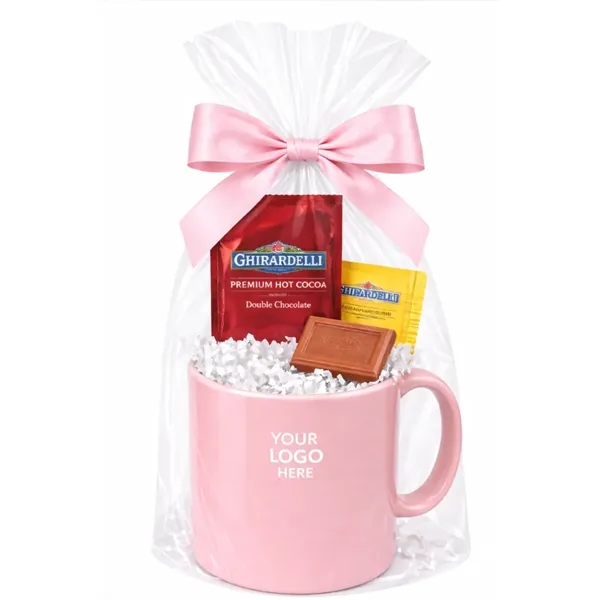Ghirardelli Hot Cocoa and Chocolate Squares Gift Mug... from ASI 89971 Stuff A Mug