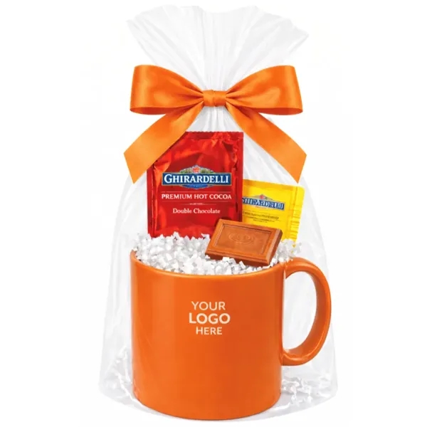 Ghirardelli Hot Cocoa and Chocolate Squares Gift Mug... from ASI 89971 Stuff A Mug