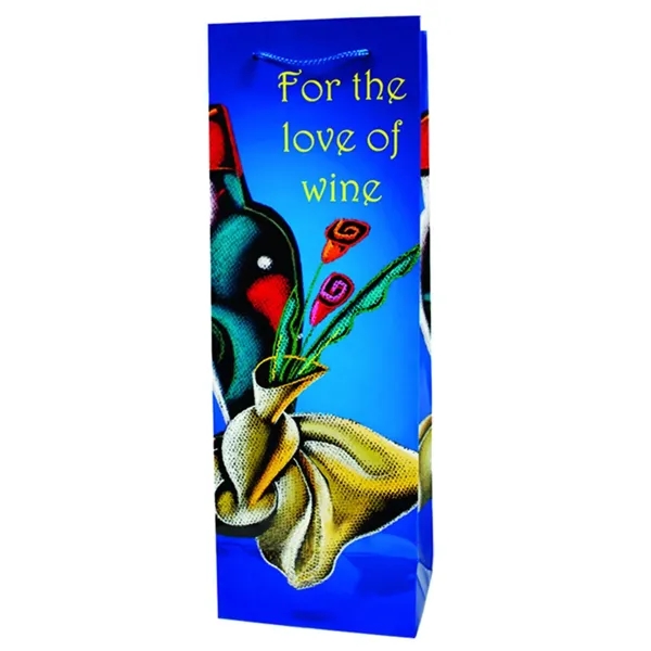 Everyday Wine Gift Bag Collection, 14 3/16" h x 4 7/8"... from ASI 55450 Franmara Inc