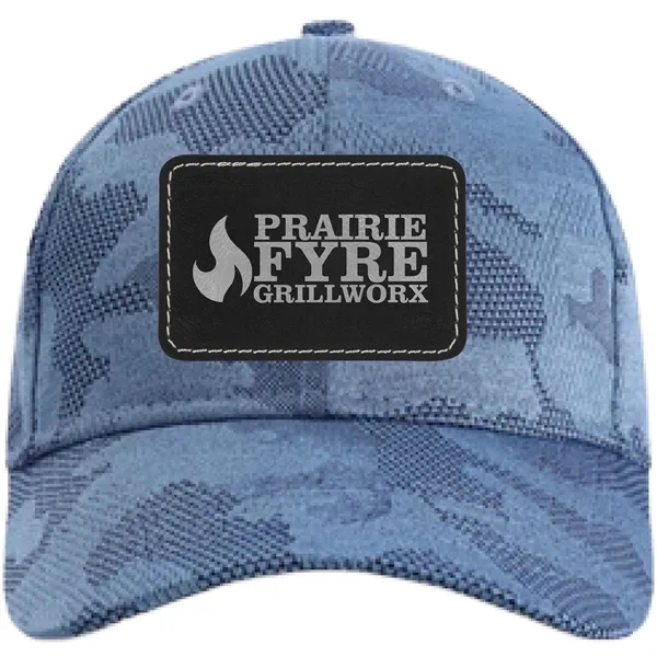 Imperial 4062 The Oglethorpe Performance Tonal Camo Knit Cap with leatherette... from ASI 74601 Calico