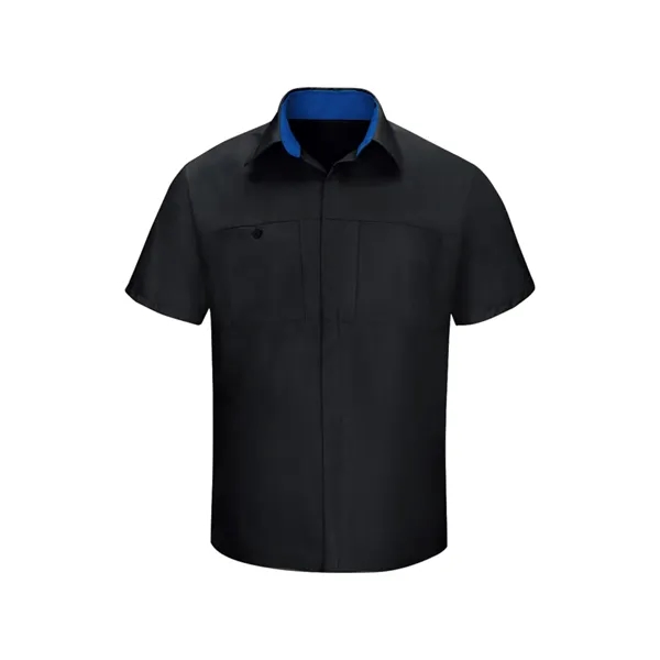 Red Kap Men's Short Sleeve Performance Plus Shop Shirt... from ASI 86018 Scrub Authority