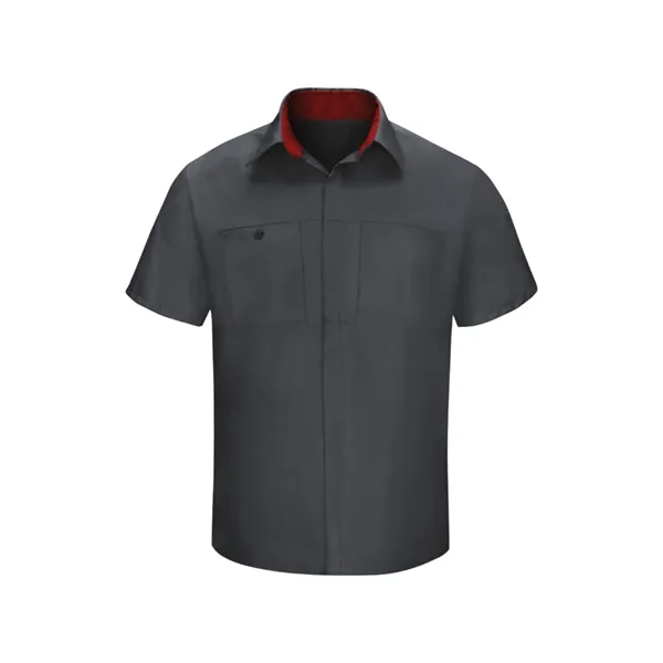 Red Kap Men's Short Sleeve Performance Plus Shop Shirt... from ASI 86018 Scrub Authority