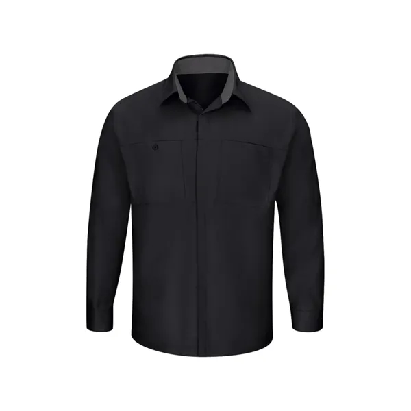 Red Kap Men's Long Sleeve Performance Plus Shop Shirt... from ASI 86018 Scrub Authority