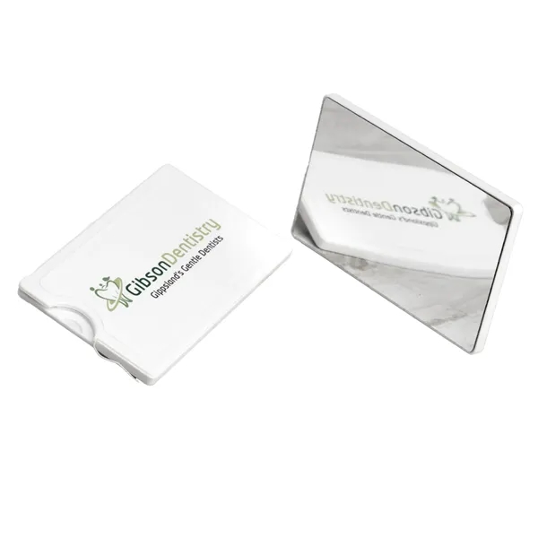 Credit Card Dental Floss With Mirror with 12 yards of floss... from ASI 61966 HPG / Mixie