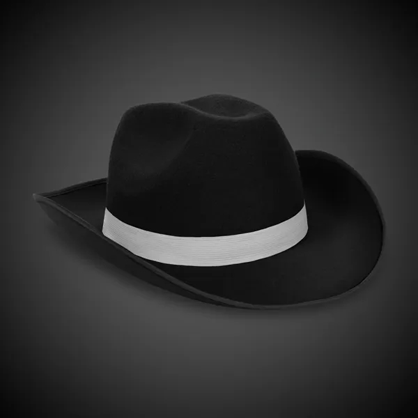 Black Cowboy Hat with Band... from ASI 42016 Brighter Promotions Inc