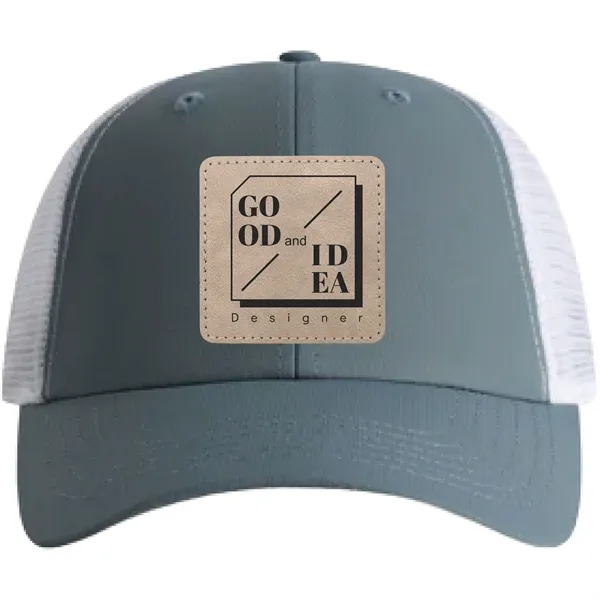 Imperial X210SM 6-Panel The Structured Performance Mesh Hat with leatherette patch... from ASI 74601 Calico