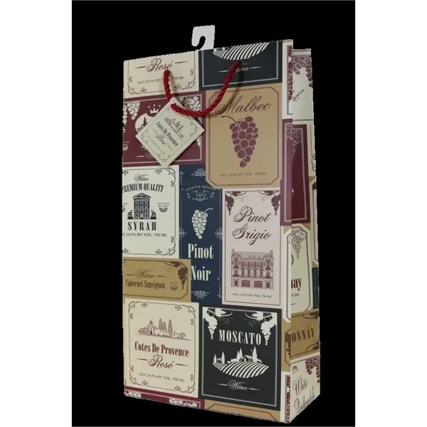 Everyday Wine Gift Bag Collection. Blank.... from ASI 55450 Franmara Inc