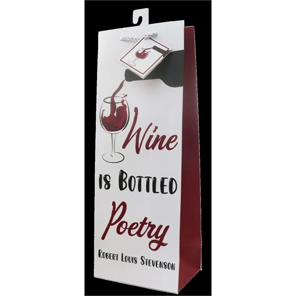 Everyday Wine Gift Bag Collection. Blank.... from ASI 55450 Franmara Inc