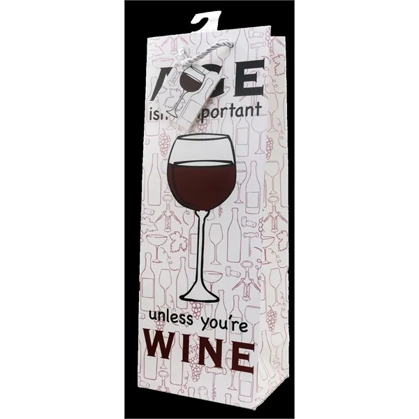 Everyday Wine Gift Bag Collection. Blank.... from ASI 55450 Franmara Inc