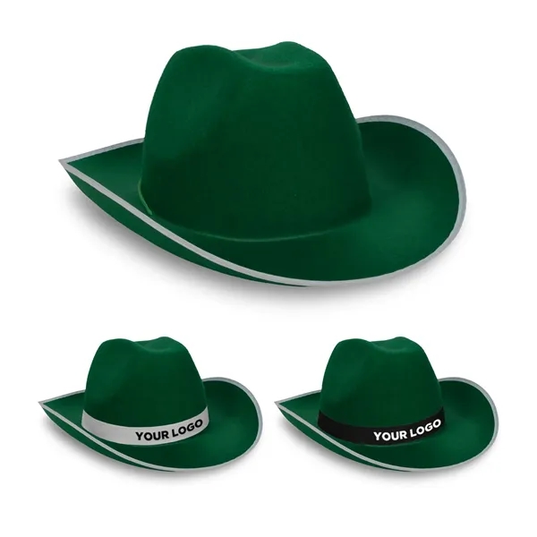Green Cowboy Hat with Band... from ASI 42016 Brighter Promotions Inc