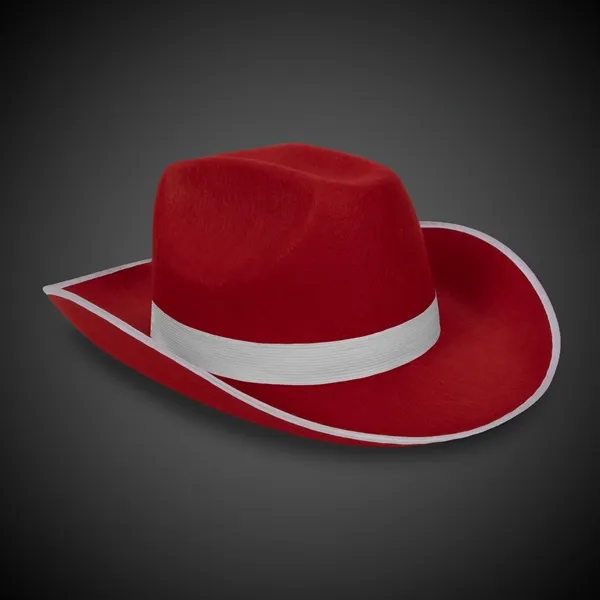 Red Cowboy Hat with Band... from ASI 42016 Brighter Promotions Inc