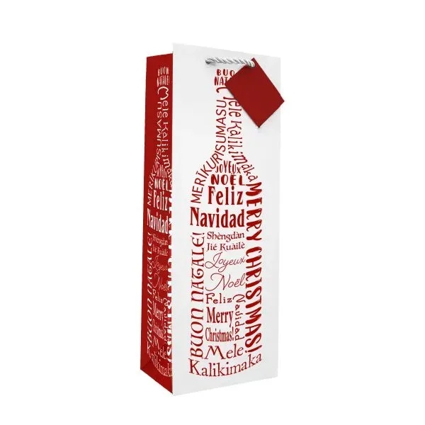 The Holiday Wine Gift Bag Collection. Blank.... from ASI 55450 Franmara Inc