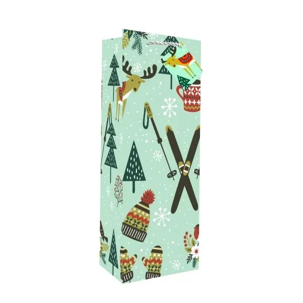 The Holiday Wine Gift Bag Collection. Blank.... from ASI 55450 Franmara Inc