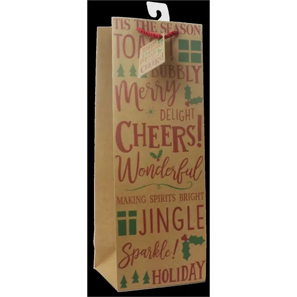 The Holiday Wine Gift Bag Collection. Blank.... from ASI 55450 Franmara Inc
