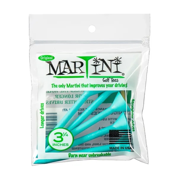 Martini 2-inch short golf tee with one-color imprint. Durable, USA-made, perfect... from ASI 72657 Active Life Promo / Active Life