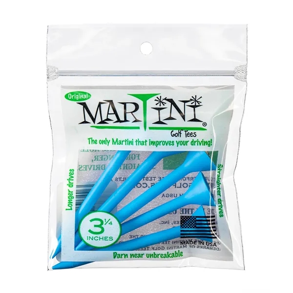 Martini 2-inch short golf tee with one-color imprint. Durable, USA-made, perfect... from ASI 72657 Active Life Promo / Active Life