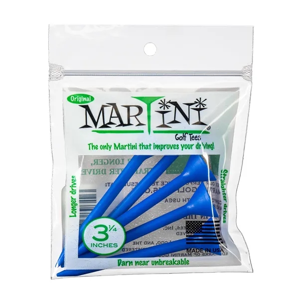 Martini 2-inch short golf tee with one-color imprint. Durable, USA-made, perfect... from ASI 72657 Active Life Promo / Active Life