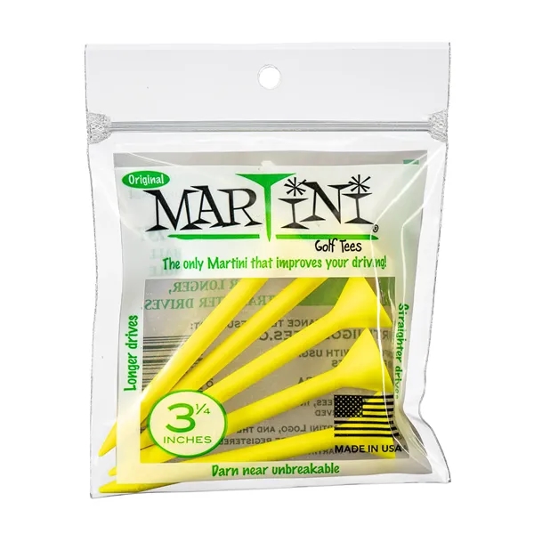Martini 2-inch short golf tee with one-color imprint. Durable, USA-made, perfect... from ASI 72657 Active Life Promo / Active Life