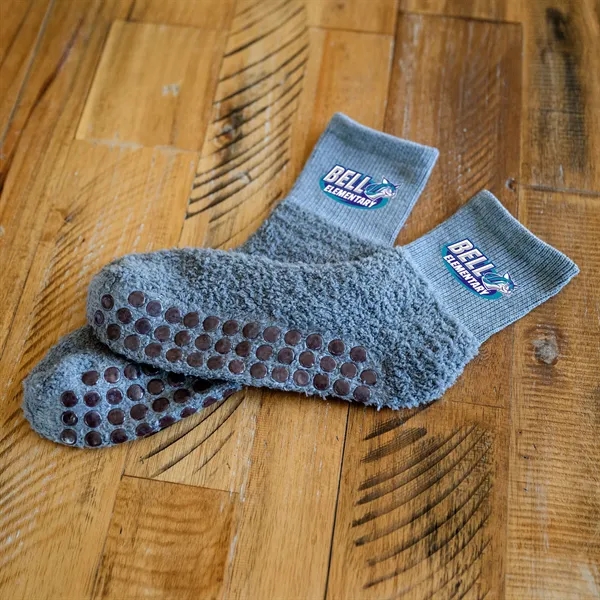 Fuzzy Anti-Slip Socks... from ASI 30208 A P Specialties / AP Specialties