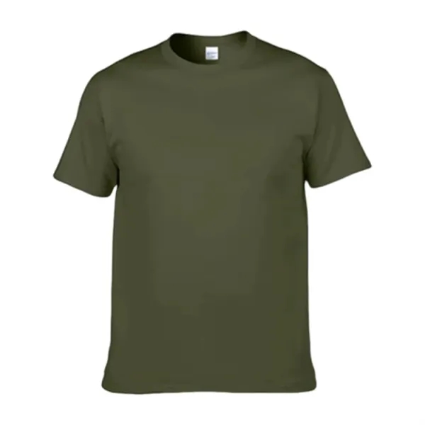 Men's 5.3 oz. round neck cotton t shirt plus 1 color... from ASI 37218 Athena Promo (tm)