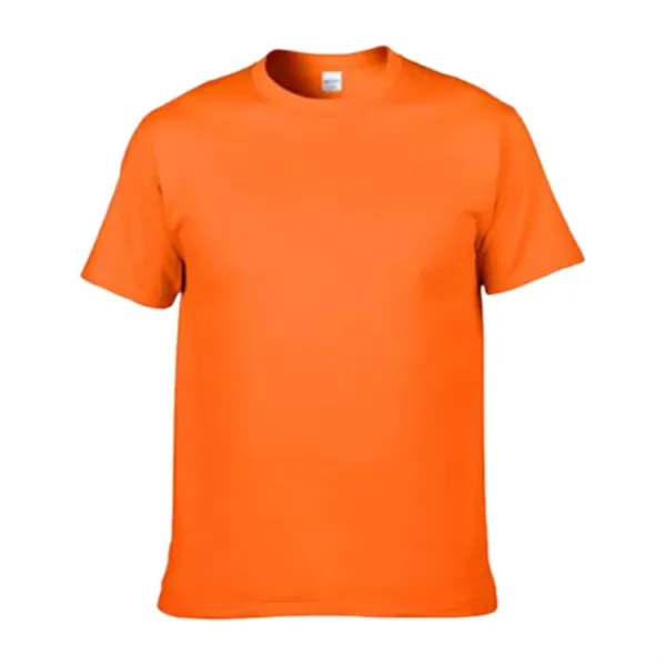 Men's 5.3 oz. round neck cotton t shirt plus 1 color... from ASI 37218 Athena Promo (tm)