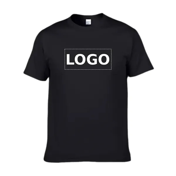 Men's 5.3 oz. round neck cotton t shirt plus 1 color... from ASI 37218 Athena Promo (tm)