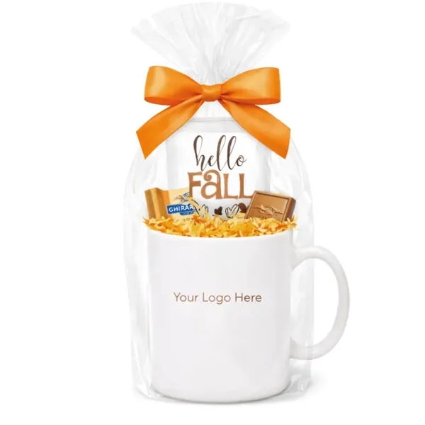 Fall Themed Gift Mug with Coffee or Cocoa... from ASI 89971 Stuff A Mug