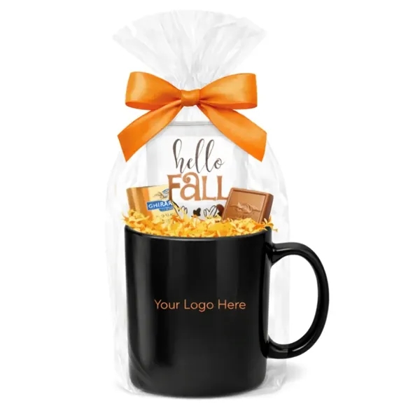 Fall Themed Gift Mug with Coffee or Cocoa... from ASI 89971 Stuff A Mug