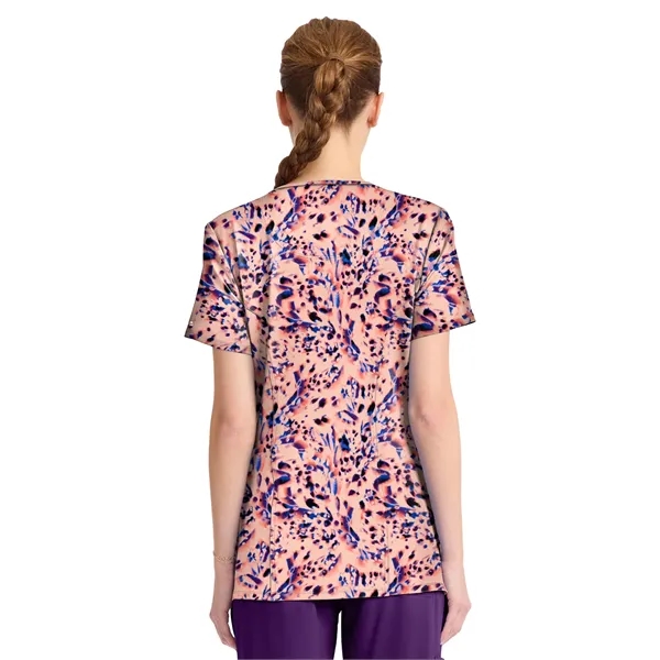 Infinity - Women's Round Neck Print Top... from ASI 86018 Scrub Authority / Uniform Stores