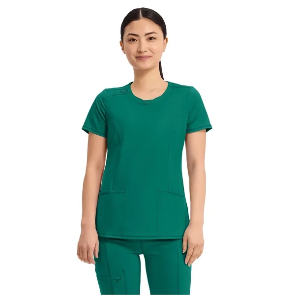 Cherokee Infinity Women's Round Neck Top... from ASI 86018 Scrub Authority