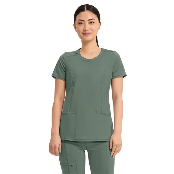 Cherokee Infinity Women's Round Neck Top... from ASI 86018 Scrub Authority