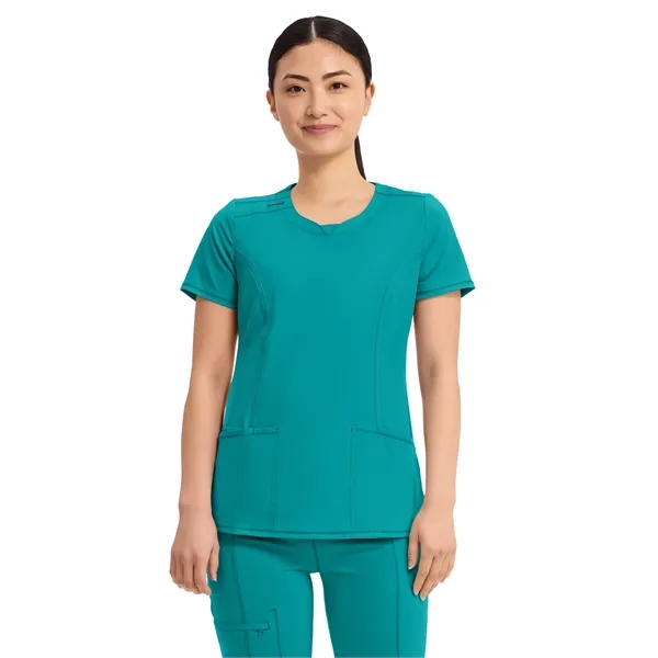 Cherokee Infinity Women's Round Neck Top... from ASI 86018 Scrub Authority