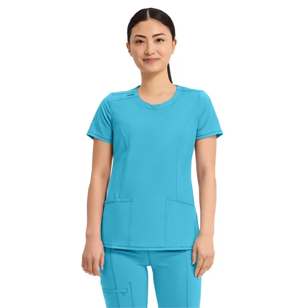 Cherokee Infinity Women's Round Neck Top... from ASI 86018 Scrub Authority