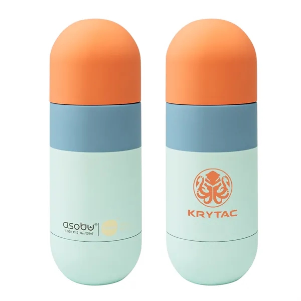 Ceramic lined, double wall, vacuum insulated and stainless steel water bottle.... from ASI 31518 ADNART / Asobu