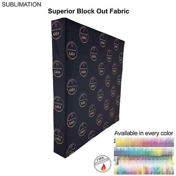 72 Hr Fast Ship - 7.5' straight wall fabric pop-up display... from ASI 53509 FIEL-Fairdeal Import & Export