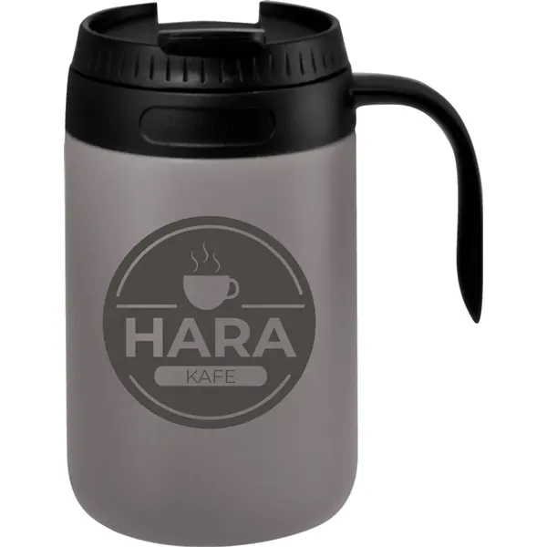 17 oz. double walled stainless steel copper vacuum insulated mug.... from ASI 71920 Moderne Glass Company Inc / Glass America®