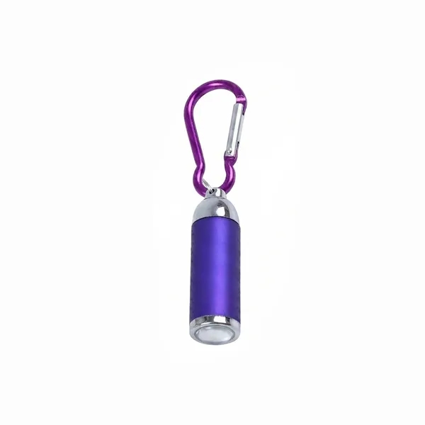 Portable LED flashlight keychain with zoom function and clip, ideal for... from ASI 72657 Active Life Promo / Active Life