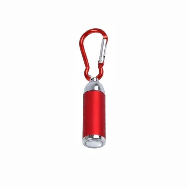 Portable LED flashlight keychain with zoom function and clip, ideal for... from ASI 72657 Active Life Promo / Active Life